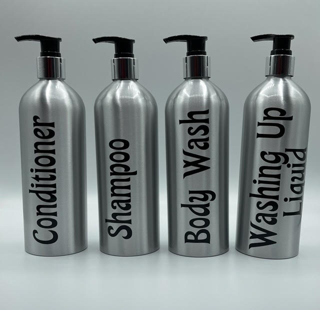 Bathroom Personalised Bottles 