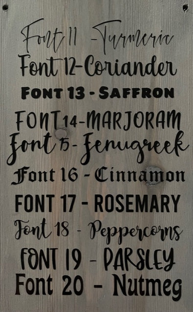 Glass Stacking Jars  Fonts 